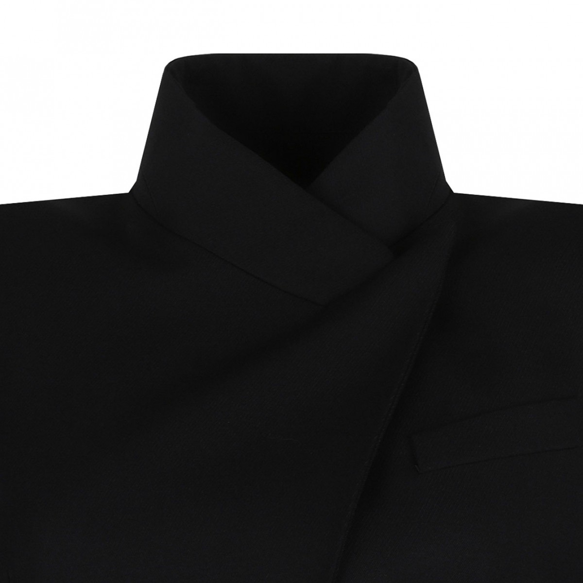 Black Destructured Jacket