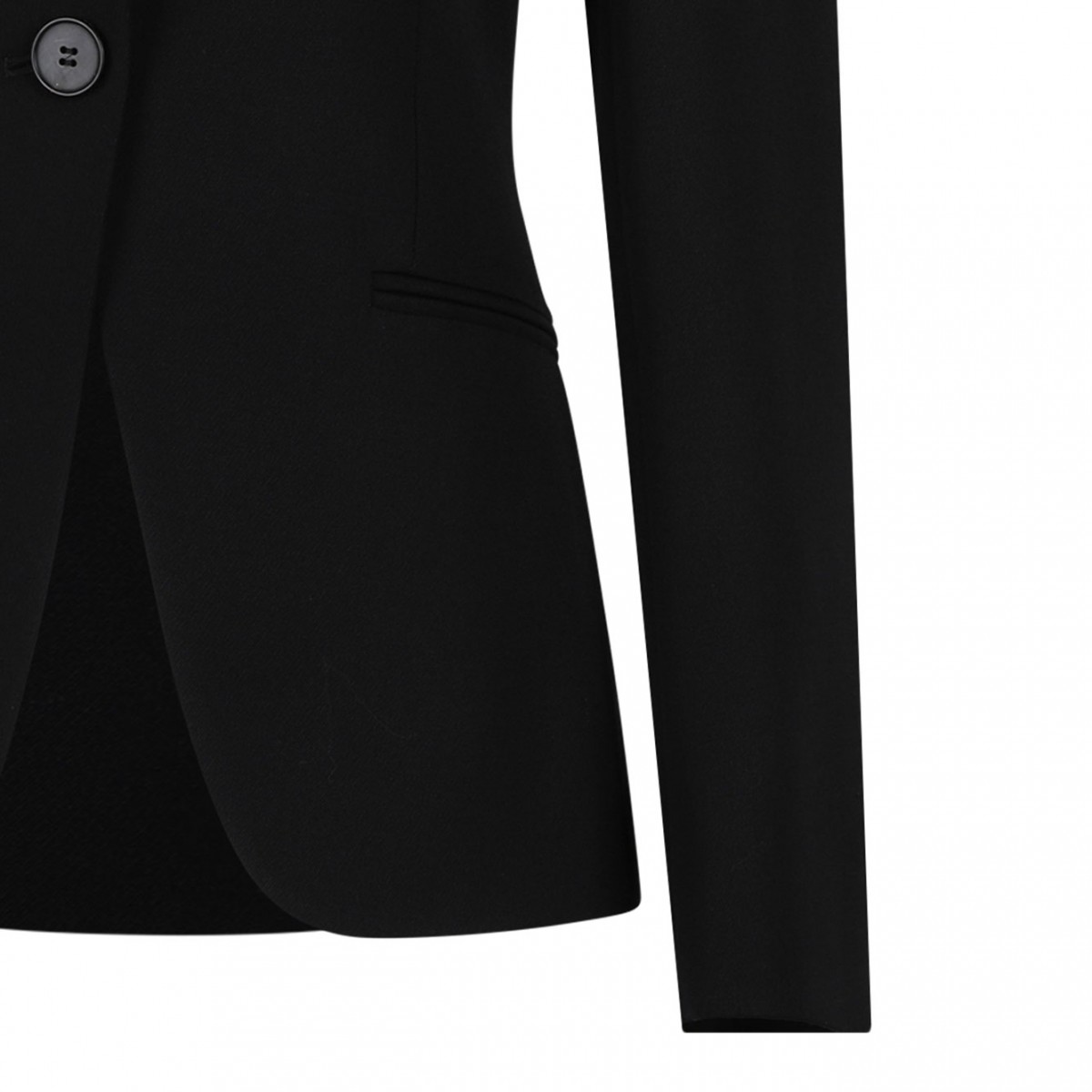 Black Destructured Jacket