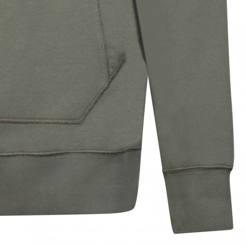 Agave Green Logo Print Hoodie