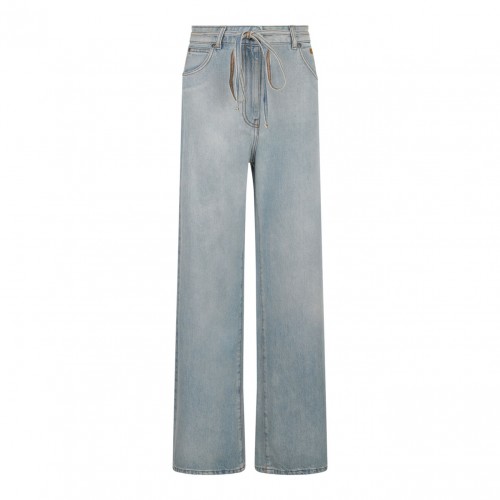 Light Blue Straight Jeans