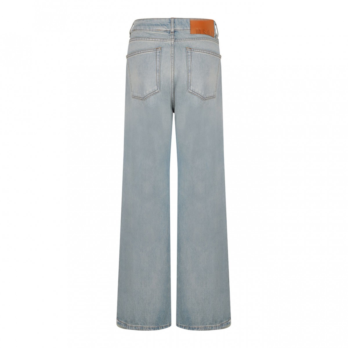 Light Blue Straight Jeans