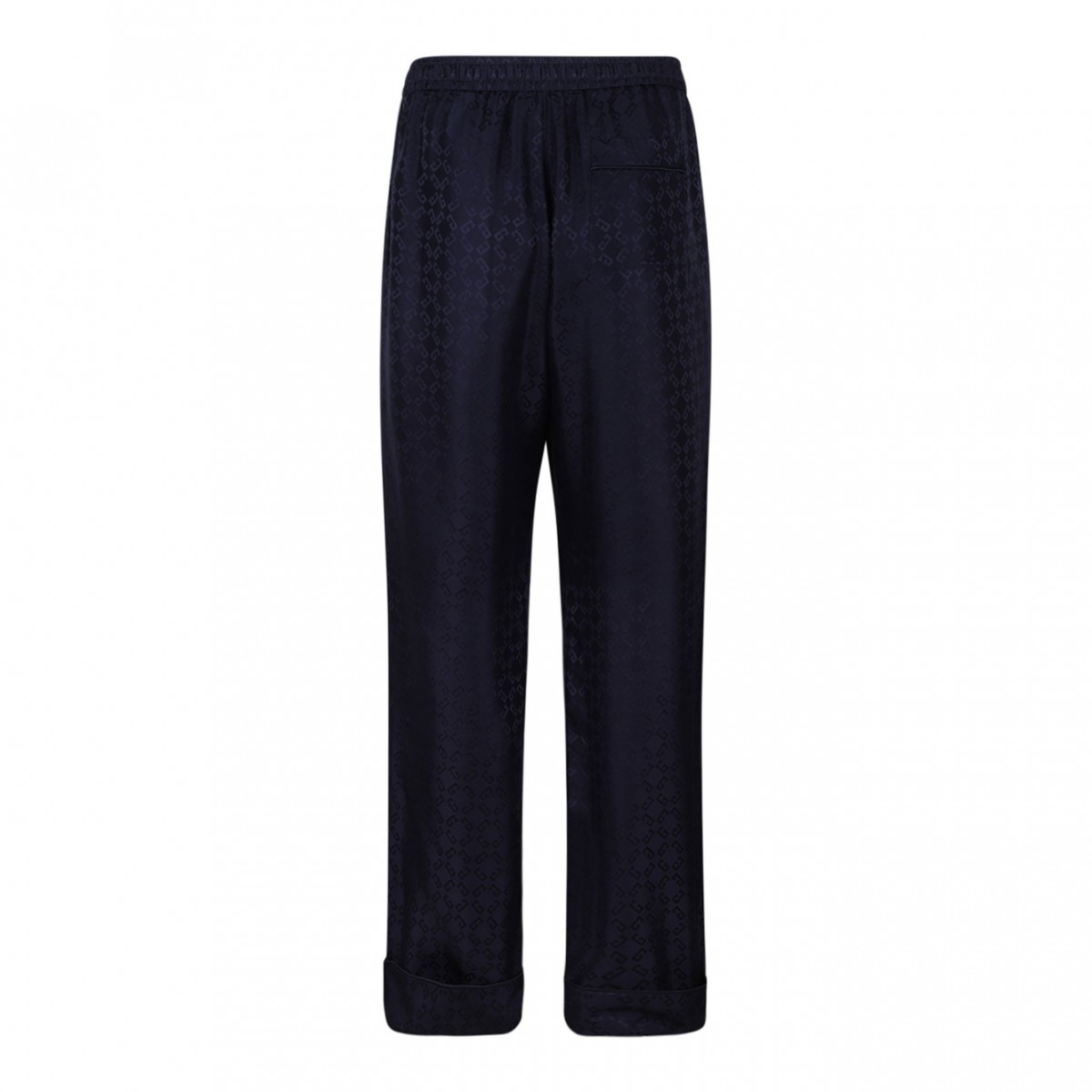 Dark Blue Monogram 72 Jacquard Pyjama Pants