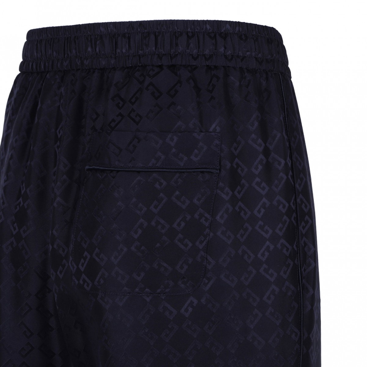 Dark Blue Monogram 72 Jacquard Pyjama Pants