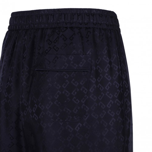 Dark Blue Monogram 72 Jacquard Pyjama Pants