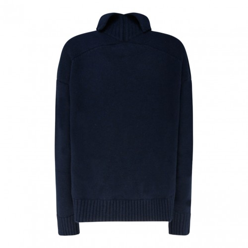 Dark Blue Cashmere Jumper