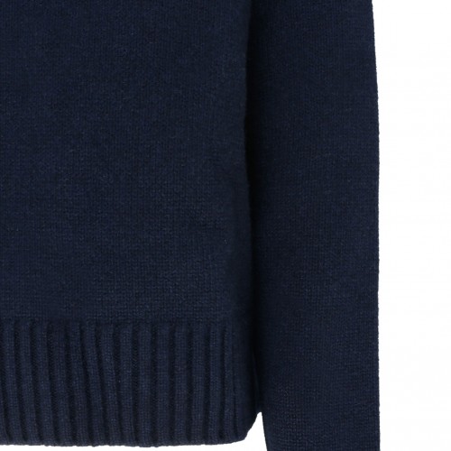Dark Blue Cashmere Jumper