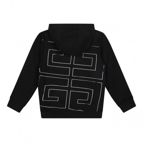 Black Hooded Sweatshirt 2