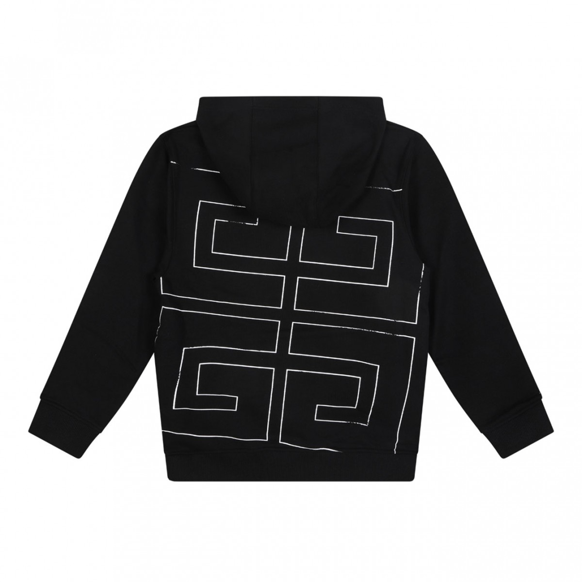 Black Hooded Sweatshirt