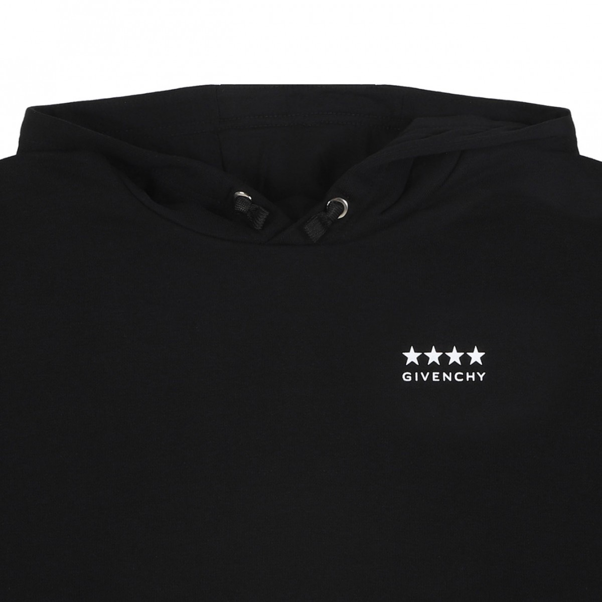 Black Hooded Sweatshirt