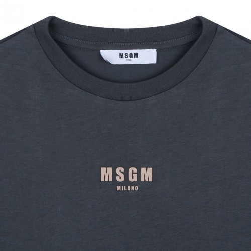 Dark Grey Printed T-Shirt