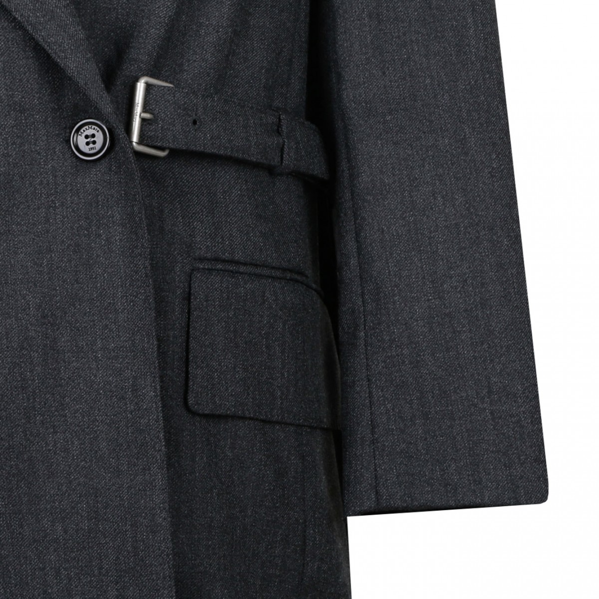 Dark Grey Double Breasted Blazer