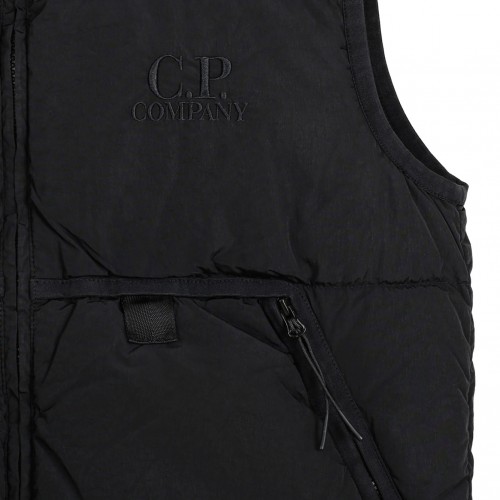 Black Padded Gilet