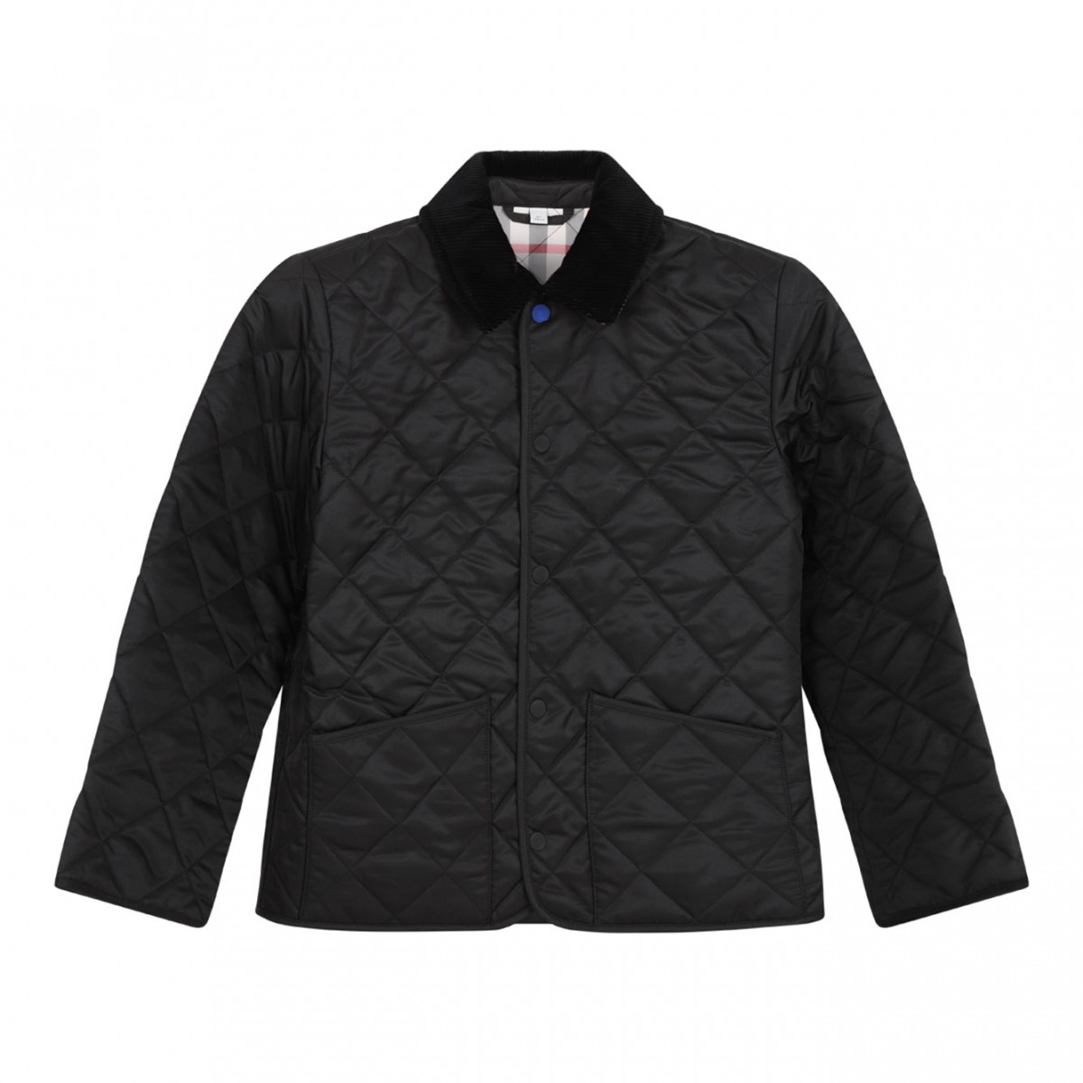 Black Quilted Barn Jacket