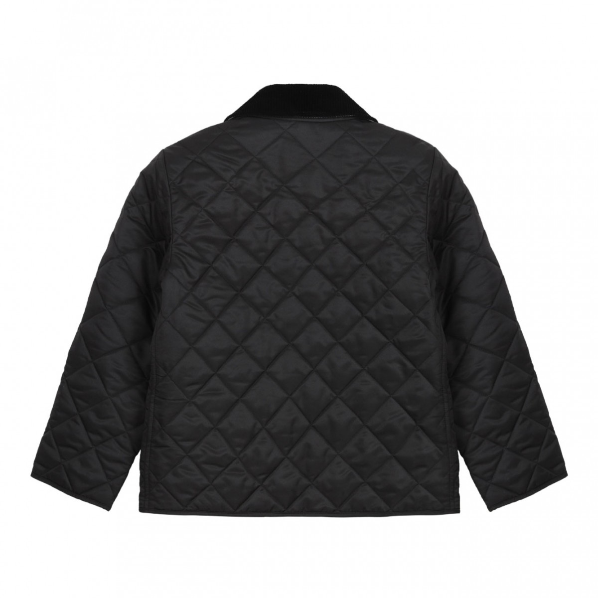 Black Quilted Barn Jacket