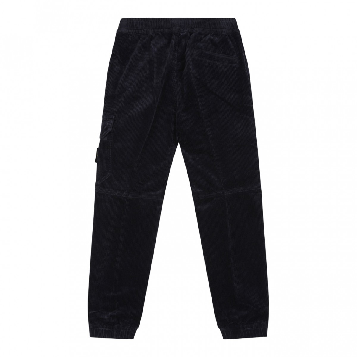 Navy Blue Compass Badge Track Pants