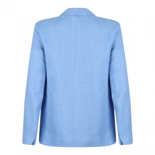 Blue Single Breasted Jacket 2