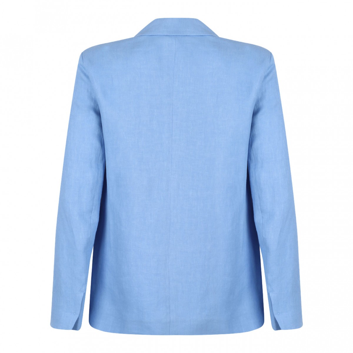 Blue Single Breasted Jacket