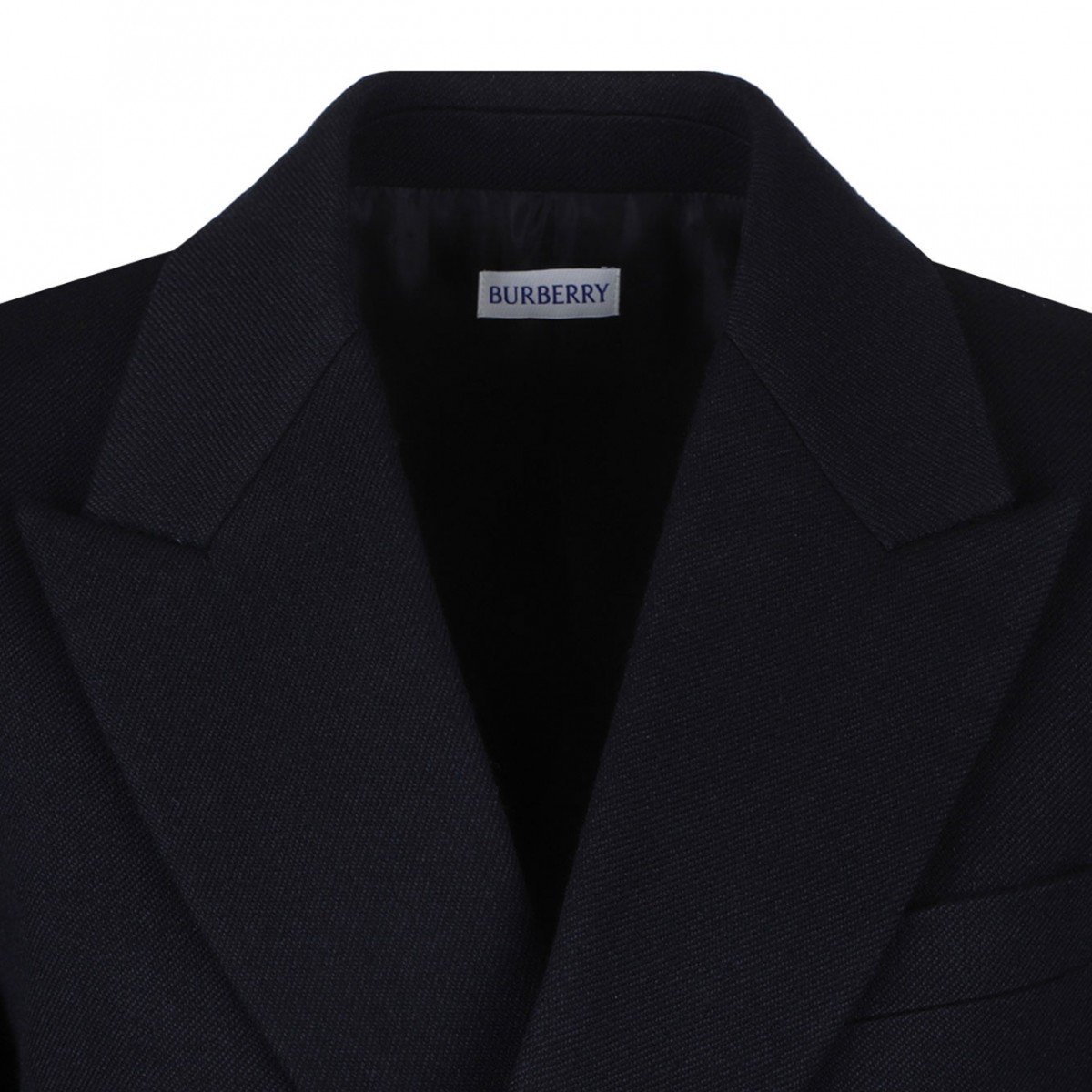 Navy Blue Wool Jacket