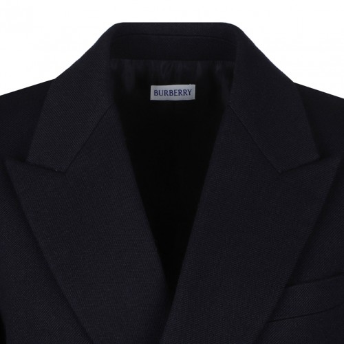 Navy Blue Wool Jacket
