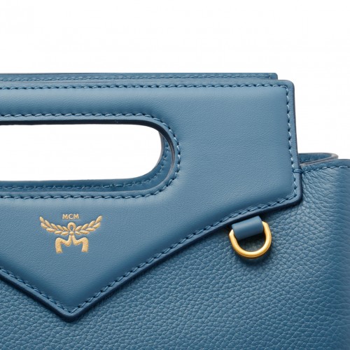 Blue Mini Soft Diamond Tote Bag