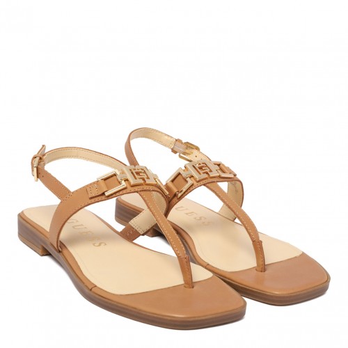 Brown Reality Sandals