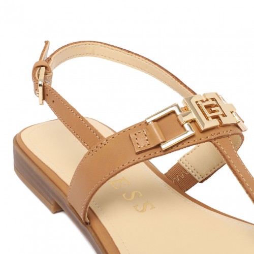 Brown Reality Sandals