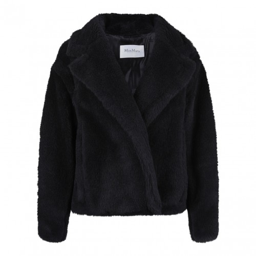 Black Oggeri Teddy Bear Coat