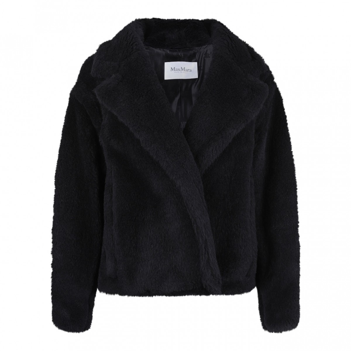 Black Oggeri Teddy Bear Coat