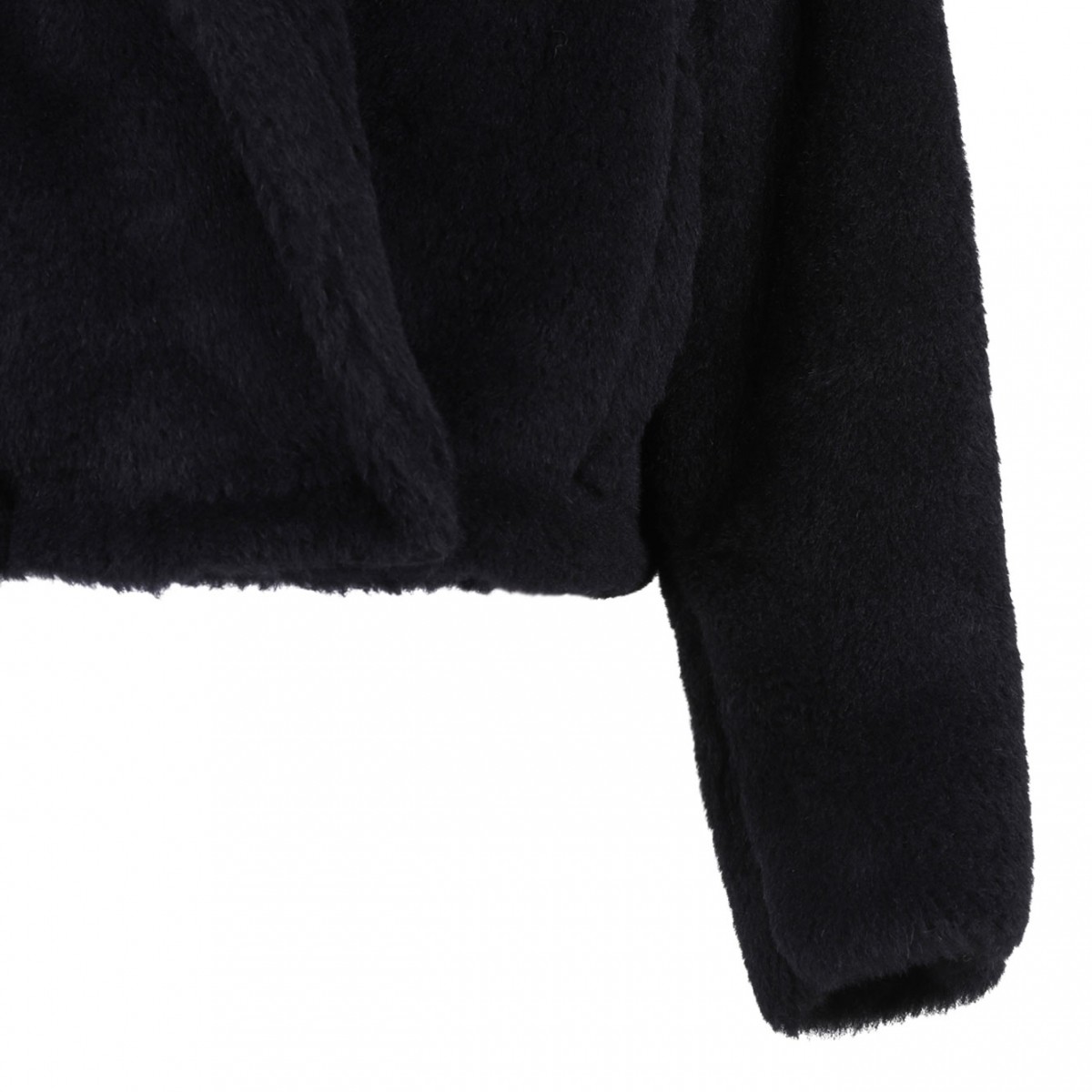 Black Oggeri Teddy Bear Coat