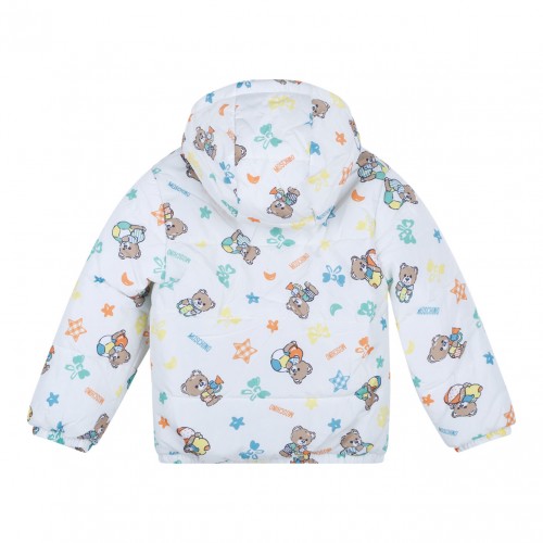 Teddy Bear Print Jacket