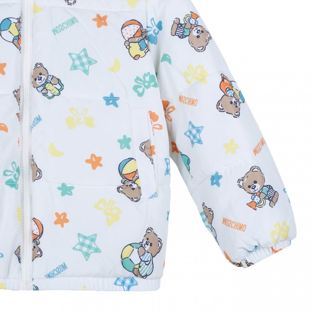 Teddy Bear Print Jacket
