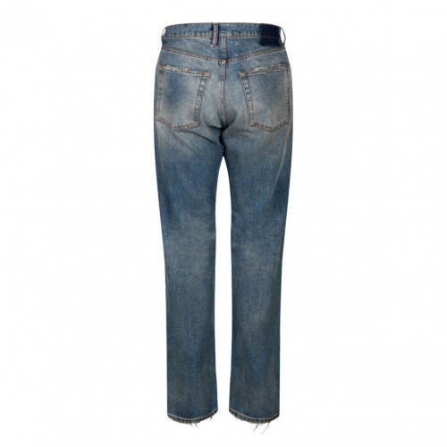 Light Blue Low Rise Jeans