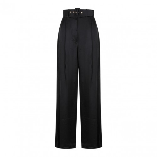 Black Tuck Pants