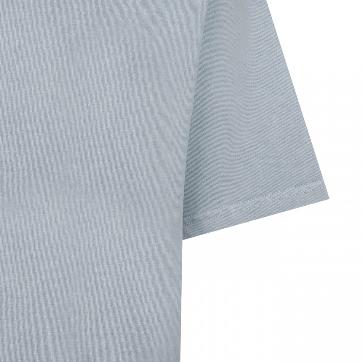 Illusion Blue Crew-Neck T-shirt