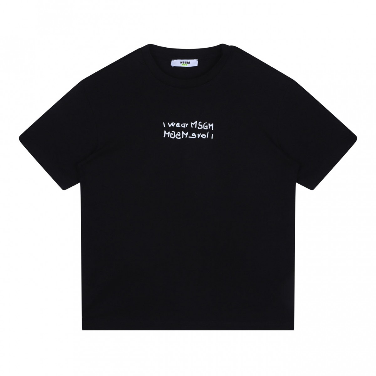 Black Logo Print T-Shirt