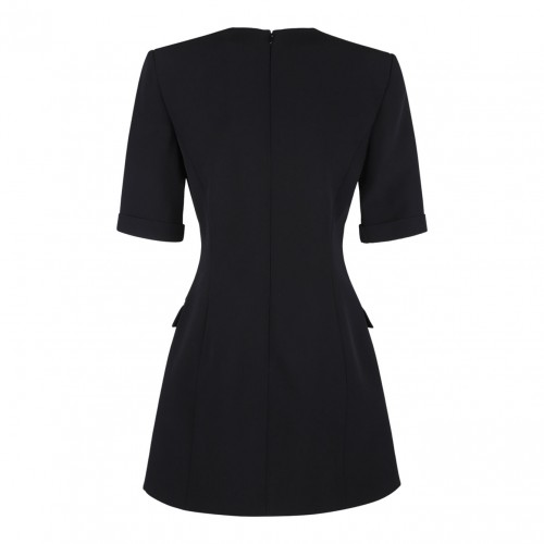 Black Tailored Minidress