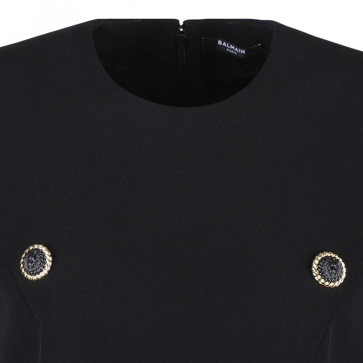 Black Tailored Minidress