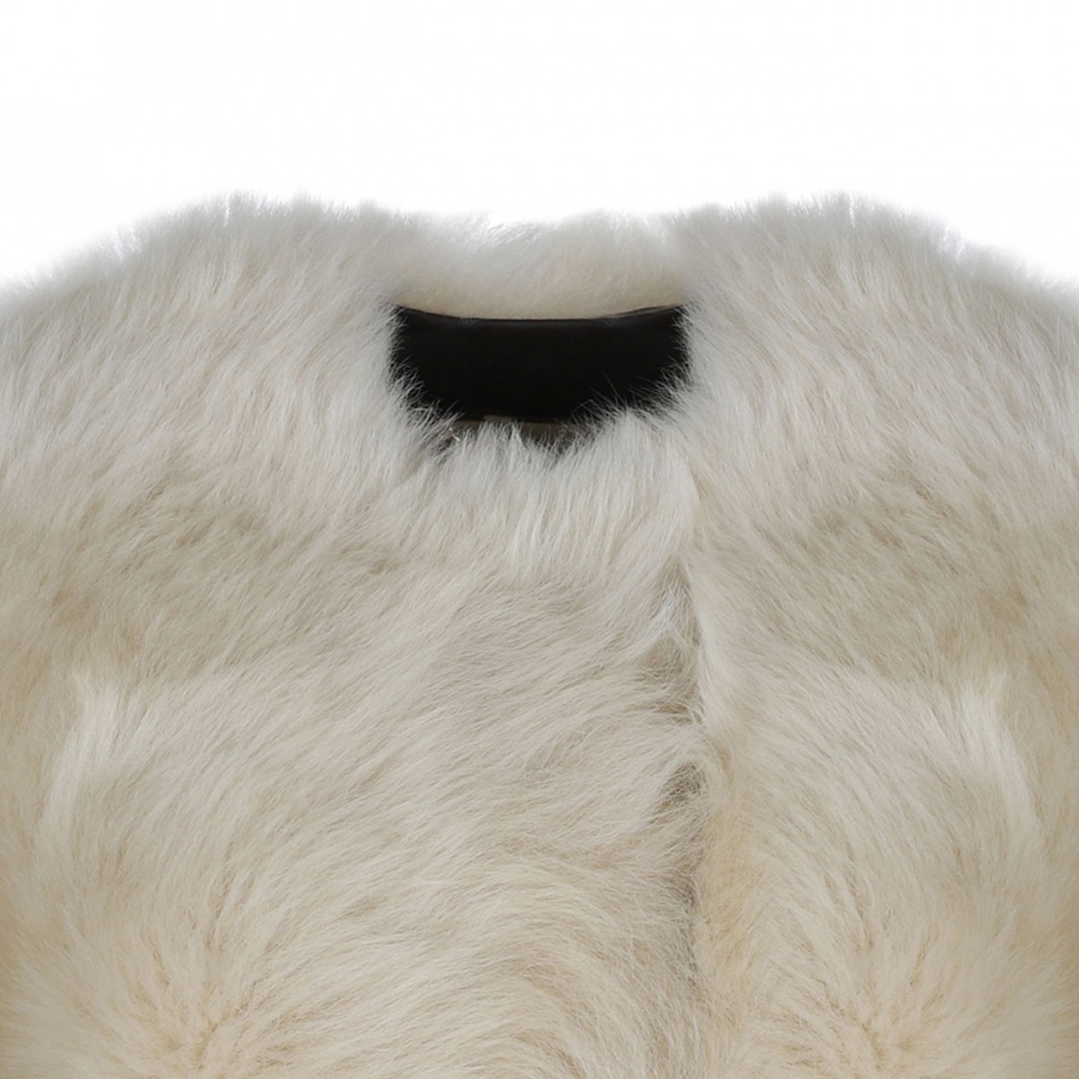 Illustration Shearling Coat