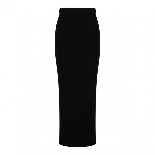 Black Knit Skirt