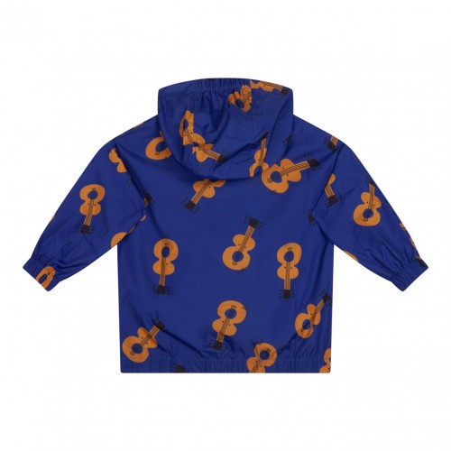 Guitar Print Raincoat 2