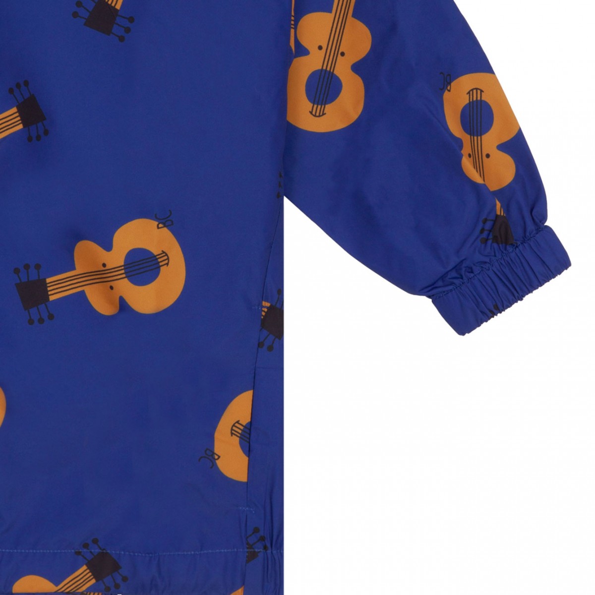 Guitar Print Raincoat