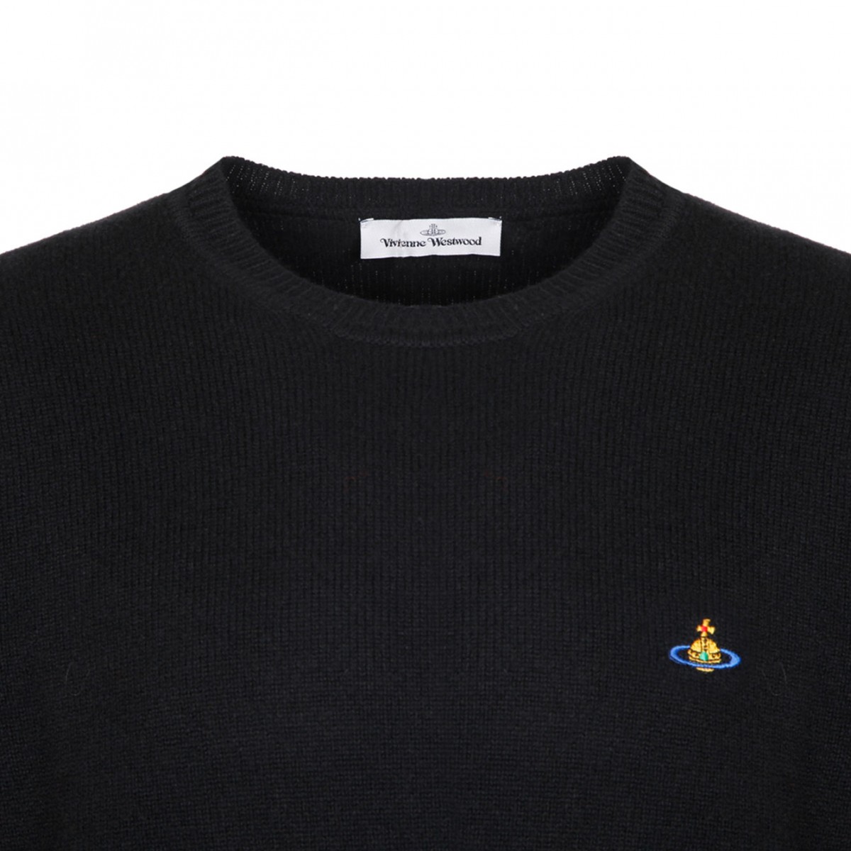 Black Orb Embroidery Jumper