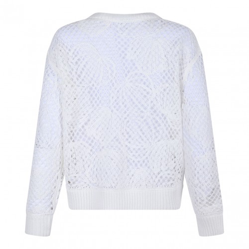 White Farea Sweater
