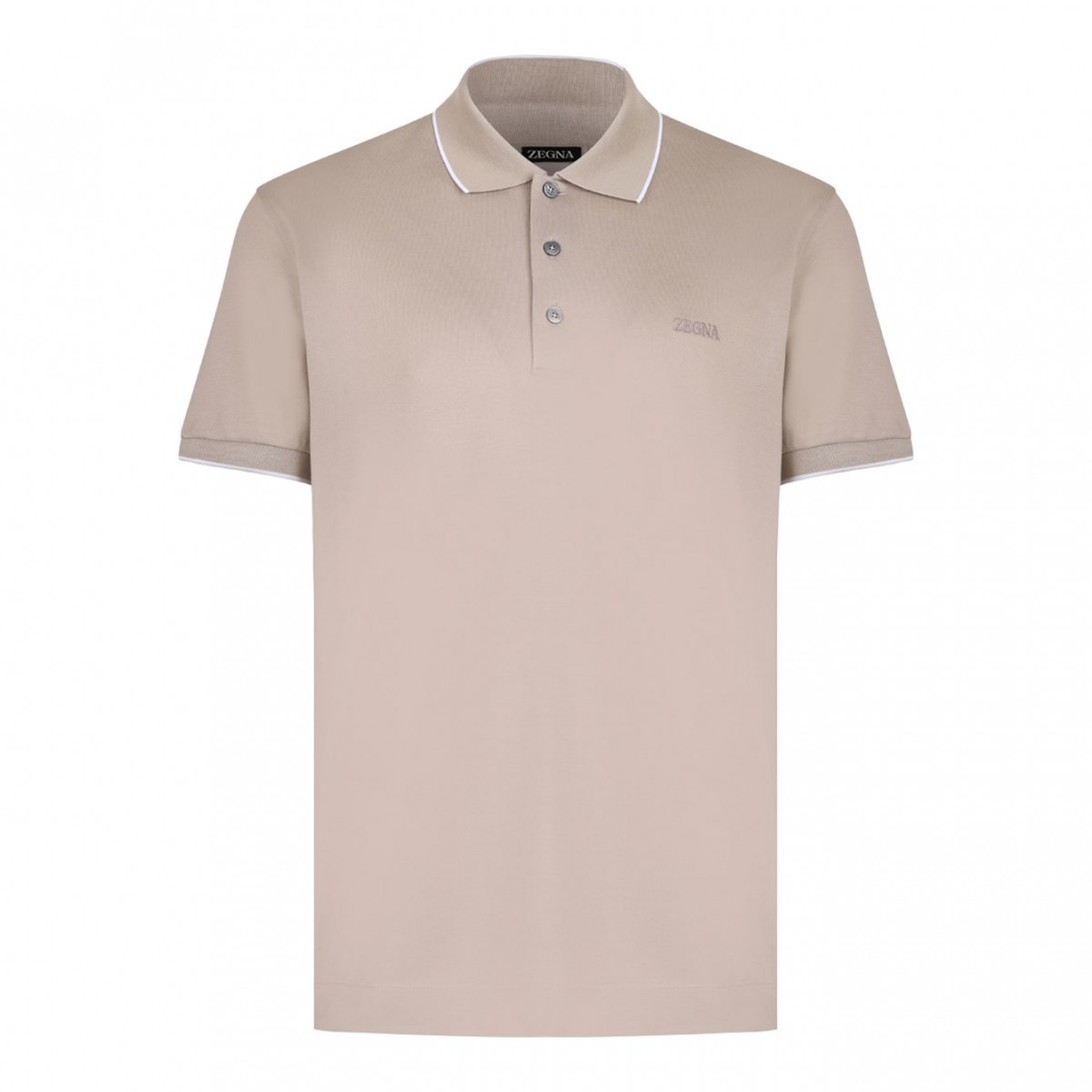 Light Taupe Polo Shirt
