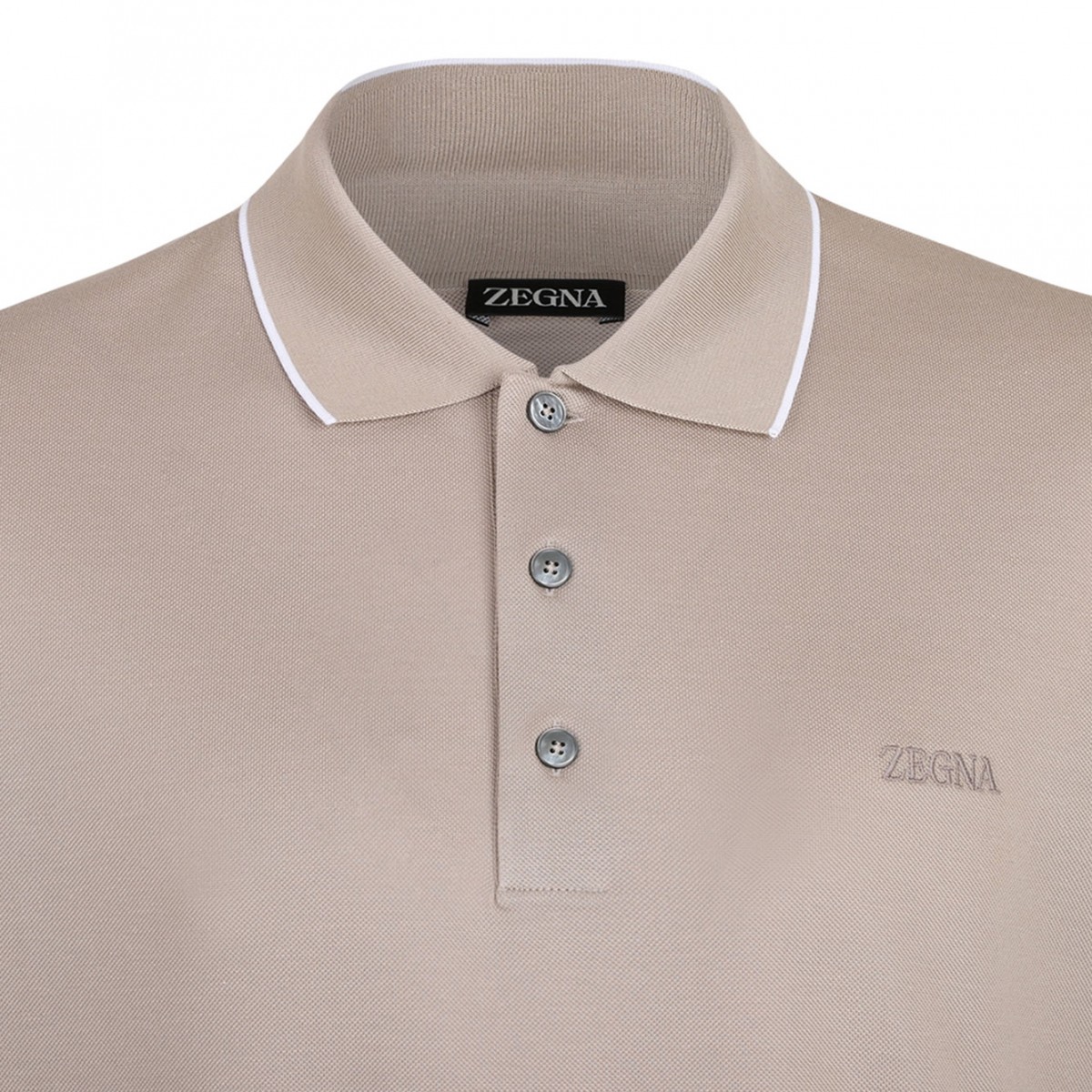 Light Taupe Polo Shirt