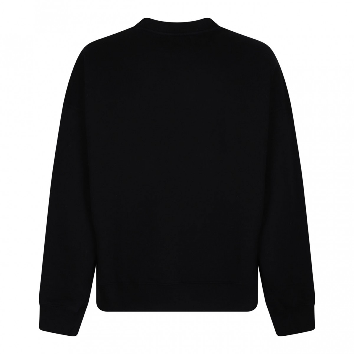 Black Logo Print Sweatshirt