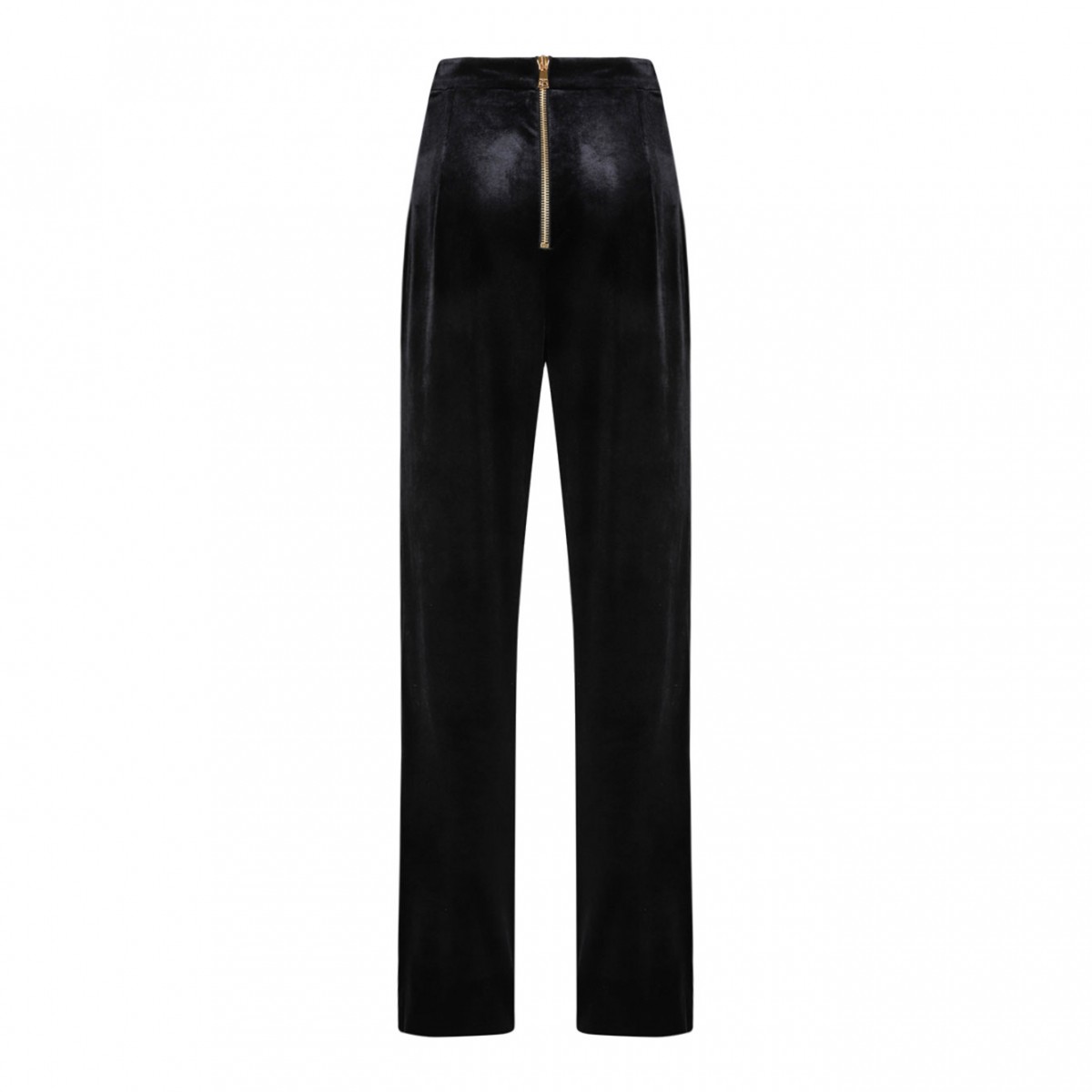Black Velvet Trousers