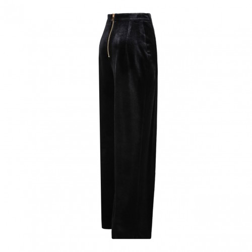 Black Velvet Trousers