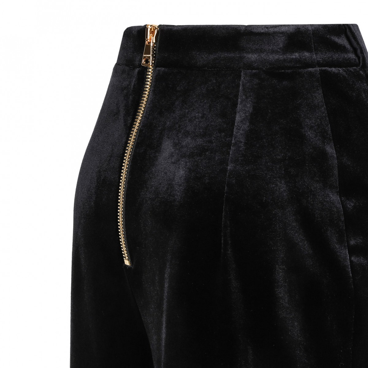Black Velvet Trousers