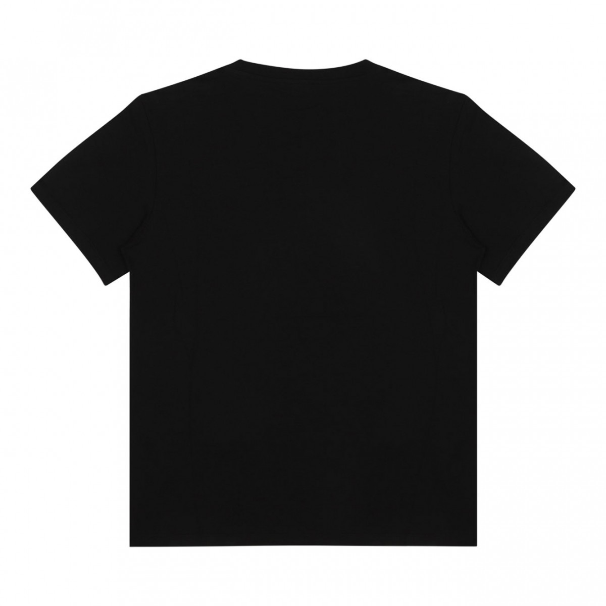 Black Embroidered Logo T-Shirt